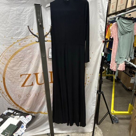 Betsy and Adam Plus Womens Knit One-Sleeve Evening Dress Size 18W - Picture 3 of 4